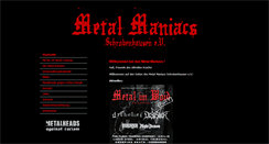 Desktop Screenshot of metalmaniacs-sob.de